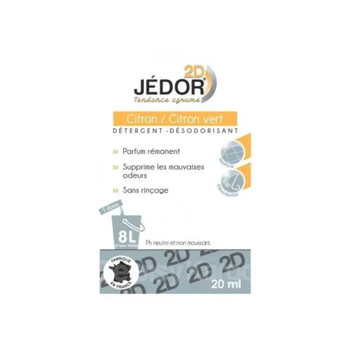 Dosettes 20ml JEDOR détergent surodorant