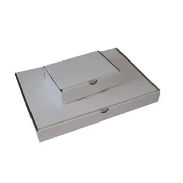 Boîte postale carton extra plate blanche