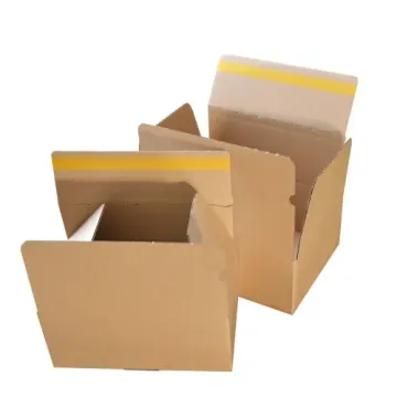 Boîte postale fond auto à bande adhésive