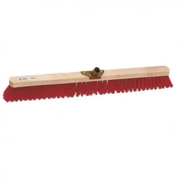 Balai cantonnier PVC rouge L 80cm