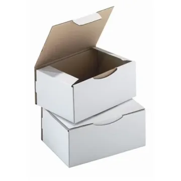 Boîte postale carton blanche
