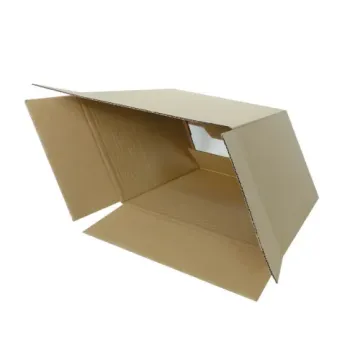 Caisse carton à fond automatique simple cannelure