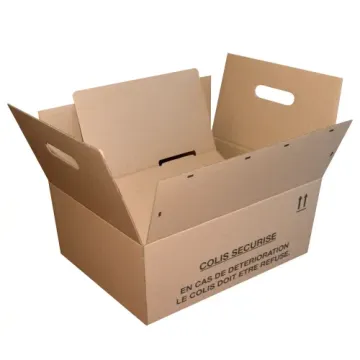 Caisse Carton Double Cannelure Inviolable
