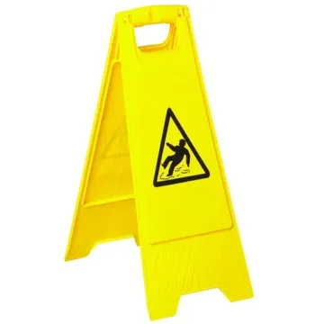 Chevalet de signalisation "sol glissant"