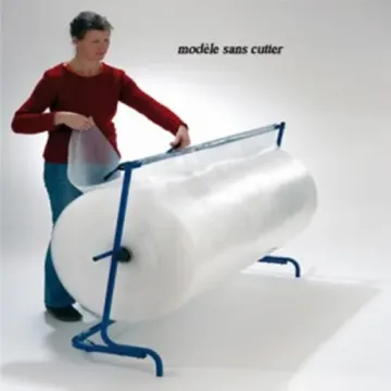 Dérouleur horizontal pour film à bulles