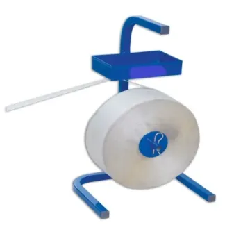 Dévidoir portable pour feuillard textile