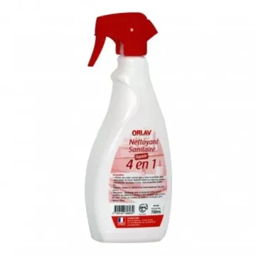 Nettoyant sanitaire 4 en 1 Spray de 750ml