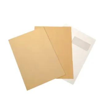 Pochette Kraft et Vélin