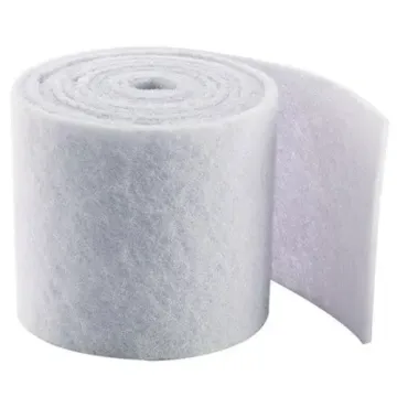 Rouleau abrasif blanc
