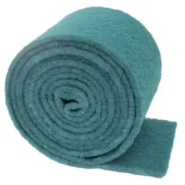 Rouleau abrasif vert