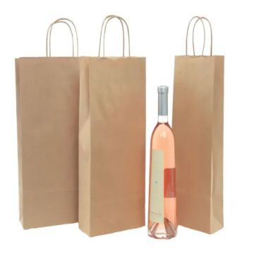 Sac kraft pour bouteille