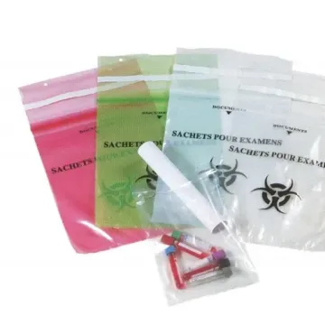 Sachets plastique à fermeture zip avec pochette Kangourou