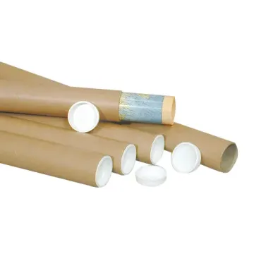 Tube carton rond
